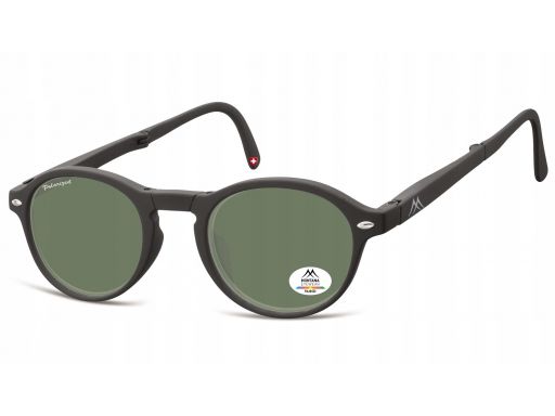 Składane polaryzacyjne okulary unisex lenonki mat