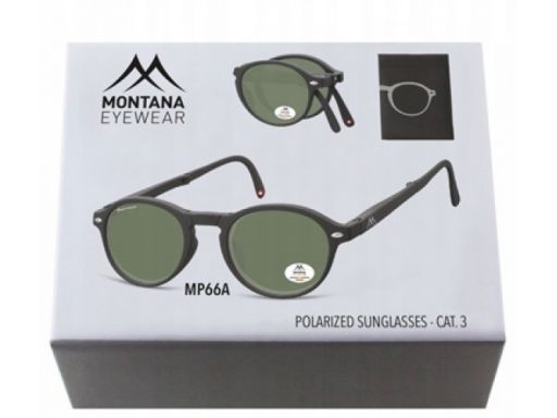 Składane polaryzacyjne okulary unisex lenonki mat