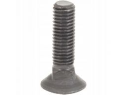 Śruba płużna z nakrętką m10x45 10.9 unia