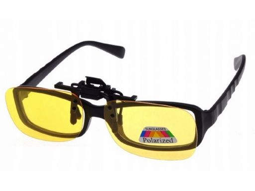 Nakładki polaryzacyjne okulary korekcyjne orange