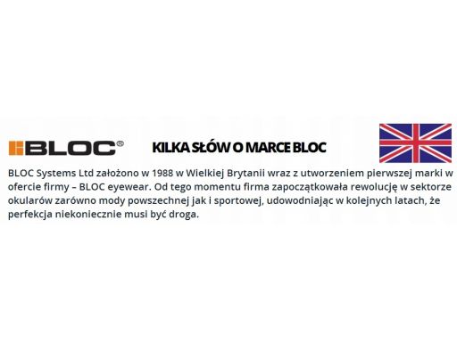 Gogle bloc mantra czarne na motor motocykl quad