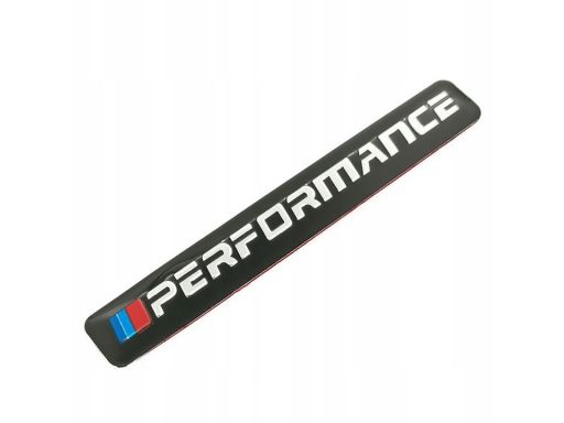 Znaczek emblemat m-power bmw m-performance black
