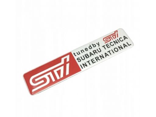 Emblemat znaczek logo subaru sti