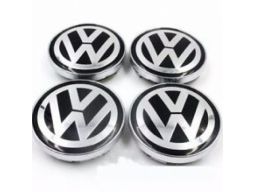 Vw dekiel dekielek emblemat średni 60mm czarny x4