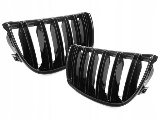 Grill nerki bmw 3 e90 e91 m pakiet m5 black połysk