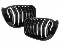 Grill nerki bmw x3 x4 f25 f26 m pakiet gloss black