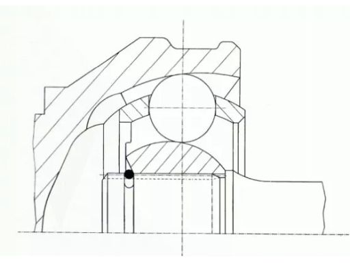 0.036103 Przegub Napędowy L/P (30Z/25Z/71Mm) Pasuje Do: Mercedes C (A2