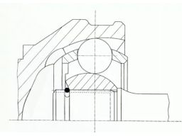0.036103 Przegub Napędowy L/P (30Z/25Z/71Mm) Pasuje Do: Mercedes C (A2