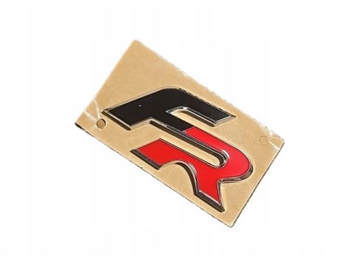 Emblemat FR klapy tył SEAT Leon Ibiza Arona Ateca 5F0853670KTP OEM
