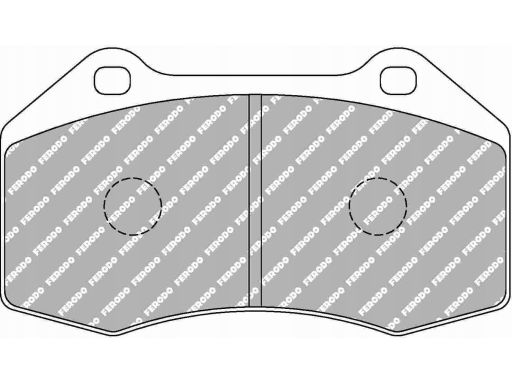 Fcp4821H Klocki Hamulcowe Wyczynowe Ds 2500 Bez Homologacji Na Ulicę,
