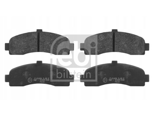 Fe16262 Klocek Hamulcowy Kpl. Przód , Pasuje Do: Nissan Micra Ii, Micr