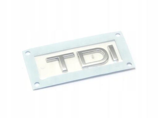 Emblemat TDI tylni Audi 8J0853737 2ZZ OEM znaczek klapy