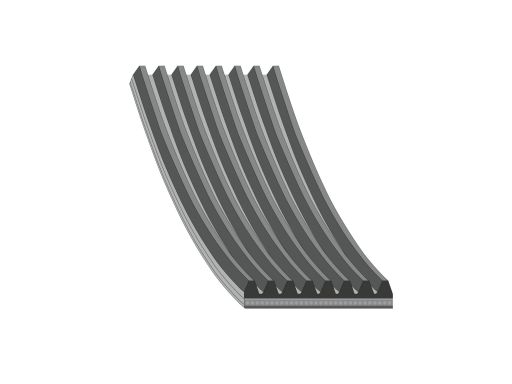 Fe45548 Pasek Wielorowkowy (8Pk1712) Pasuje Do: Daf 95 Xf, Cf 85, Xf 9