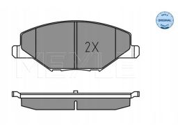 025 256 8118 Klocek Hamulcowy Kpl. Przód , Pasuje Do: Skoda Fabia Ii,
