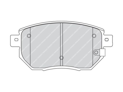 Fdb1786 Klocek Hamulcowy Kpl. Przód , Pasuje Do: Infiniti Fx, M45, Nis