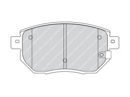 Fdb1786 Klocek Hamulcowy Kpl. Przód , Pasuje Do: Infiniti Fx, M45, Nis