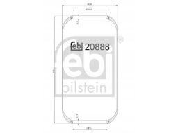 Fe20888 Miech Zawieszenia Pneumatycznego Pasuje Do: Man Foc, Hocl, Lio