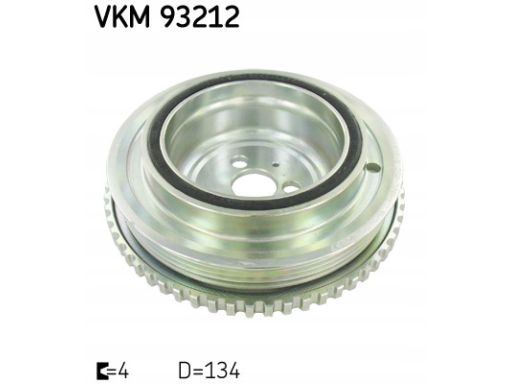 Vkm 93212 Koło Pasowe Wału Korbowego (Liczba Żeber: 4) Pasuje Do: Abar