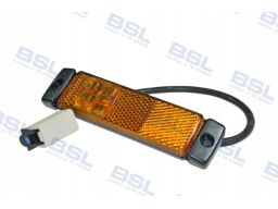 2Ps008 645-611 Światło Obrysowe L/P, Żółty, Led, Wys. 32Mm, Szer. 130M