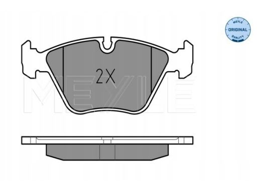 025 209 6820 Klocek Hamulcowy Kpl. Przód (Z Podkładką Wytłumiającą),
