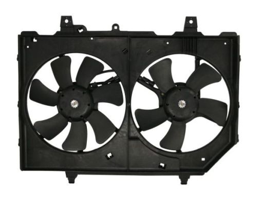 D81004Tt Wentylator Chłodnicy (Z Obudową, Podwójny) Pasuje Do: Nissan