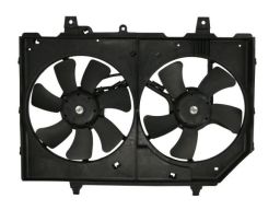 D81004Tt Wentylator Chłodnicy (Z Obudową, Podwójny) Pasuje Do: Nissan
