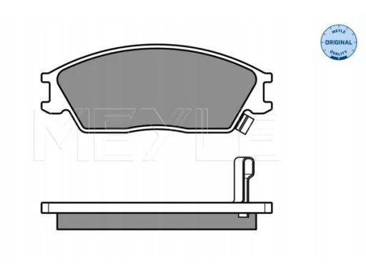 025 210 1214/W Klocek Hamulcowy Kpl. Przód , Pasuje Do: Hyundai Accent
