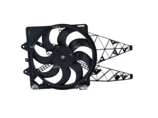 Nrf 47890 Wentylator Chłodnicy (Z Obudową) Pasuje Do: Opel Combo Tour,