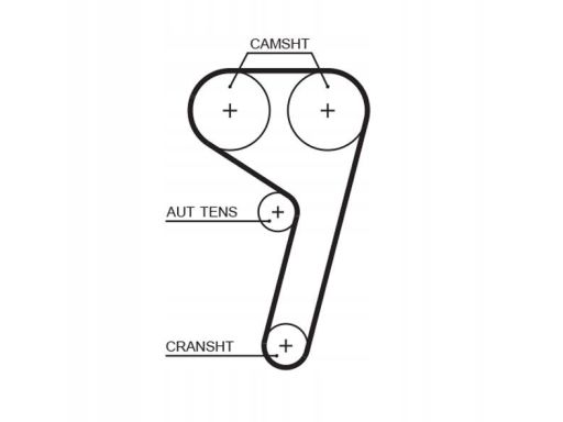 Gatkp25669Xs-1 Rozrząd Kpl. (Pasek + Rolka + Pompa Cieczy) Pasuje Do:
