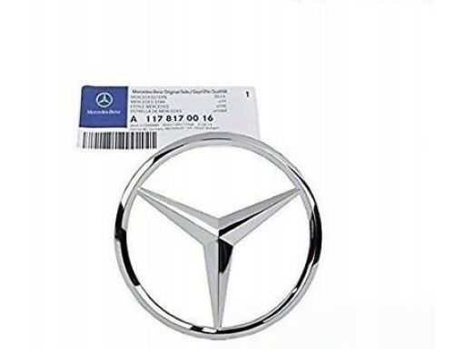 Emblemat znaczek gwiazda klapy tył Mercedes W117 CLA Sedan A1178170016