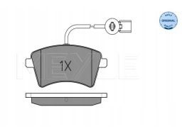 025 252 9118 Klocek Hamulcowy Kpl. Przód , Pasuje Do: Renault Kangoo B