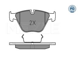 025 241 6120/Pd Klocek Hamulcowy Kpl. Przód (Z Podkładką Wytłumiającą)