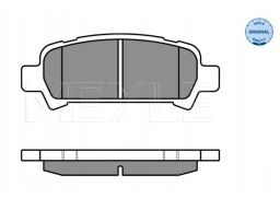 025 235 7214/W Klocek Hamulcowy Kpl. Tył , Pasuje Do: Subaru Forester,