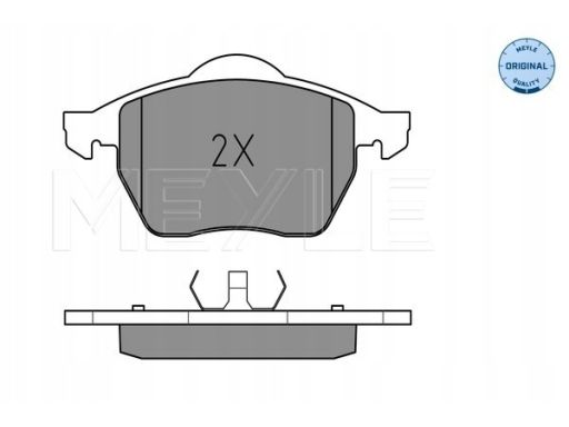 025 218 4819 Klocek Hamulcowy Kpl. Przód , Pasuje Do: Ford Galaxy I,