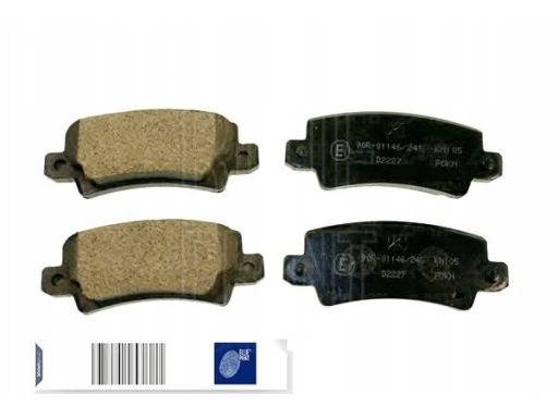 Adt342131 Klocek Hamulcowy Kpl. Tył , Pasuje Do: Pontiac Vibe, Toyota