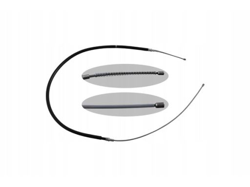 Fe49623 Linka Hamulca Ręcznego Tył L/P (1580Mm) Pasuje Do: Seat Cordob