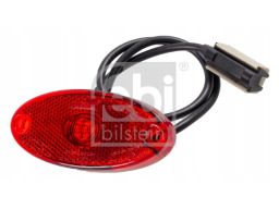 Fe173974 Światło Obrysowe L/P, Kształt: Owalny, Czerwony, Led, Wys. 45