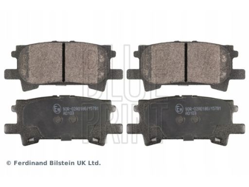 Adt342154 Klocek Hamulcowy Kpl. Tył , Pasuje Do: Lexus Rx, Toyota