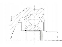 0.024290 Przegub Napędowy Wewnętrzny L (41Z/27Z/43Mm) Pasuje Do: Citro