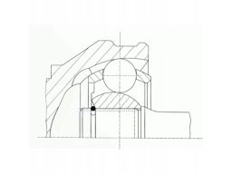 0.022763 Przegub Napędowy Zewnętrzny L/P (38Z/27Z/59,5Mm, Abs:45) Pasu