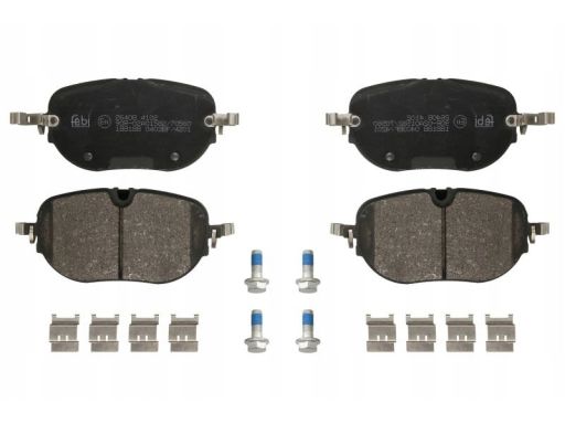 Fe188188 Klocek Hamulcowy Kpl. Przód (Z Podkładką Wytłumiającą, Ze Śru