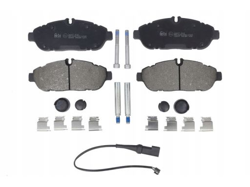 Fe186401 Klocek Hamulcowy Kpl. Przód (Z Materiałem Mocującym, Z Podkła