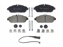 Fe186401 Klocek Hamulcowy Kpl. Przód (Z Materiałem Mocującym, Z Podkła