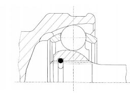 0.024891 Przegub Napędowy Zewnętrzny L/P (22Z/22Z/51Mm) Pasuje Do: Alf