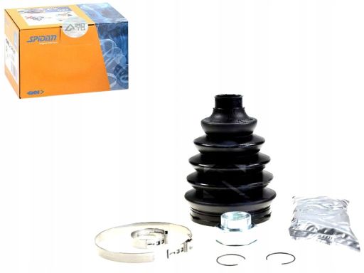 0.024296 Osłona Przegubu Przód/Zewnątrz (Fi: 24,5/81,6) (Dł.120,25) (K