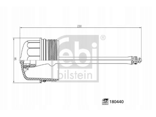 Fe180440 Obudowa Filtra Oleju (Z Uszczelką) Pasuje Do: Audi A3, A4 B5,