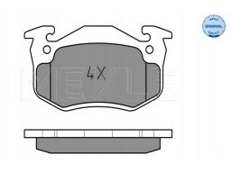 025 210 9615/W Klocek Hamulcowy Kpl. Przód , Pasuje Do: Renault Clio I