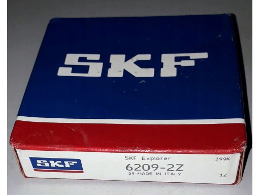 6209 /Skf/ 45X85X19, Łożysko Kulkowe Zwykłe (1Szt., Zakres Temperatur