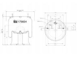 Fe179004 Miech Zawieszenia Pneumatycznego