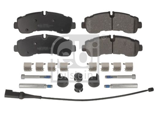 Fe186434 Klocek Hamulcowy Kpl. Tył (Z Podkładką Wytłumiającą, Ze Śruba